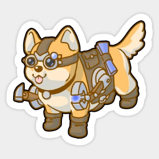 Artificer Puppy Sticker